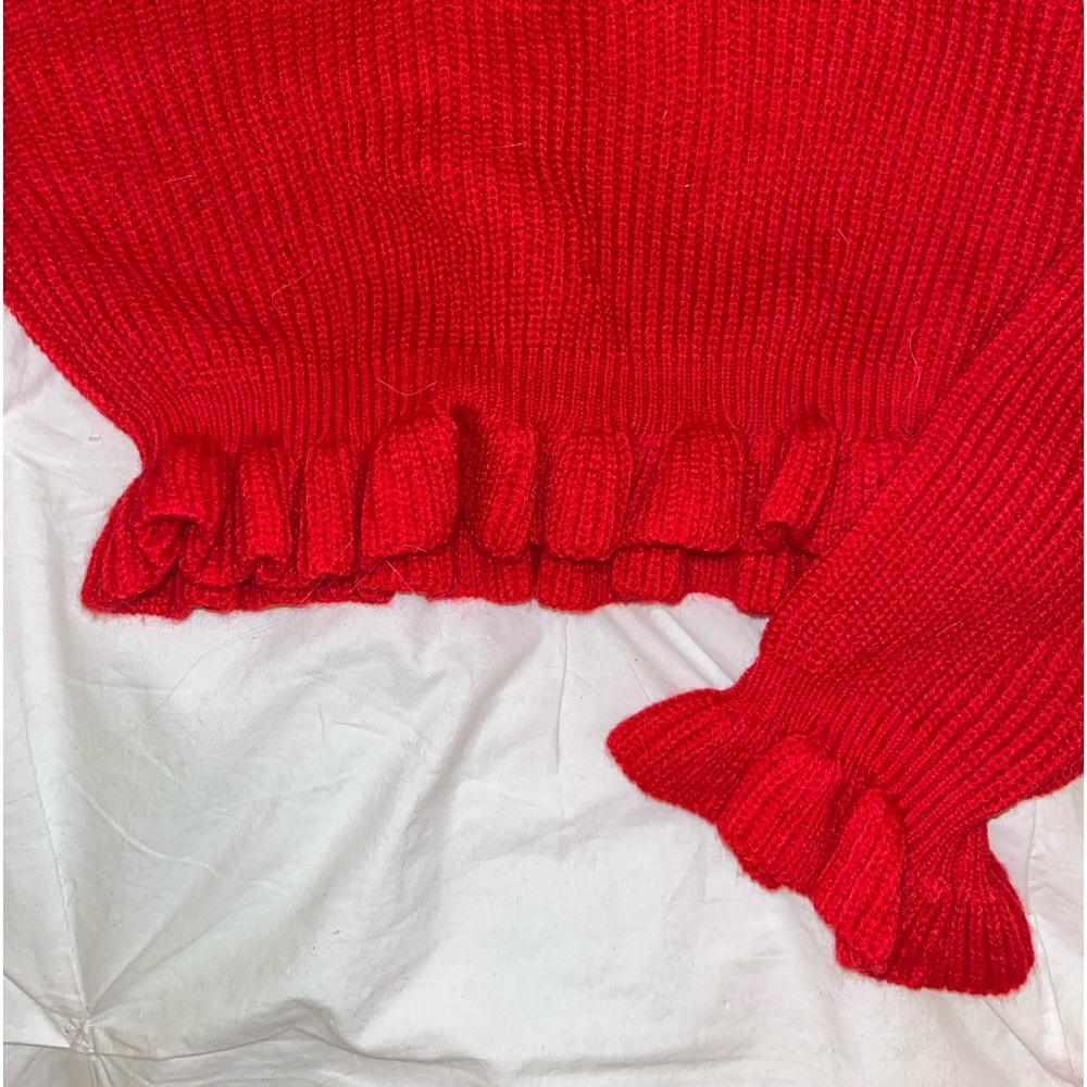 Ruffle Detail Sweater - Picture 2 of 2